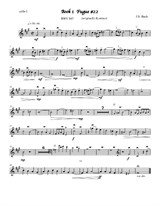 WTC Book 1 Fugue No.22 for 5 cellos